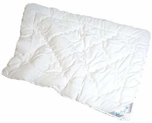 ARO Artländer 9708020 Softyfil Duo Babybettchen, 100% Hohlfaser Polyester, waschbar 60° & trocknerfest, Größe 80 x 80 cm