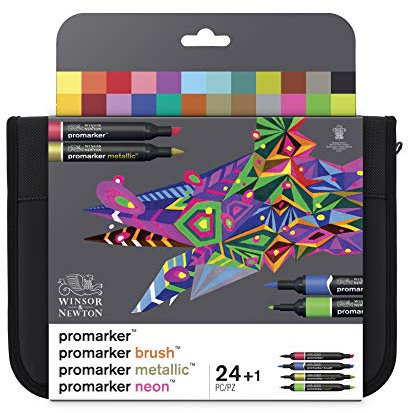 Winsor & Newton Promarker Trousse X24 Assortis
