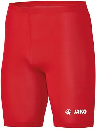 JakoShort Basic 2.0, Pantalones cortos Unisex Adulto, Rojo (Rojo), M