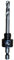 Hole Saw A1 Arbor 14-30mm 1/4 Hex Drive, Hole Saw Drill Bit, Screw Thread Hex Shank Arbor, High-Speed Steel Pilot Drill - Quick Release Mandrel