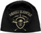 Avenged Sevenfold Mütze Beanie Cap Death bat Shield Logo offiziell Nue Schwarz