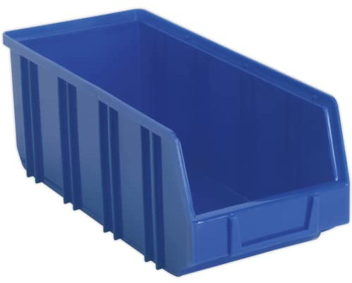 Sealey Tps3D Plastic Storage Bin Deep 145 X 335 X 125Mm Blue Pack Of 16