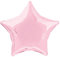 Unique Party - 53329 - Ballon à l'Hélium - Étoile - 50 cm - Rose Pastel