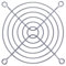 InLine® Fan grill 92x92mm
