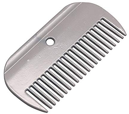 Shires Equestrian - Shires Large Aluminium Comb - Aluminm - Size: L