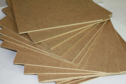 Pack of 6 6mm thick MDF Display Boards. (A2 (420x594mm))