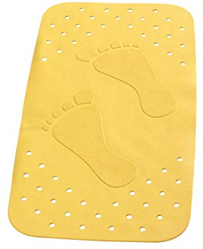 RIDDER Wanneneinlage Plattfuß gelb 38x72 cm