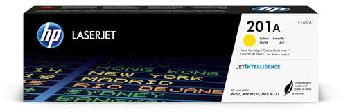 HP 201A (CF402A) Gelb Original Toner für HP Color Laserjet Pro M252, M274n, M277