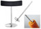 Professionelles Deko Twister Set zum Aushöhlen von Früchten und Gemüse, Serie ContacTools, mit schwarzem, glasverstärktem Polyamidgriff in Solinger Spitzenqualität/Abm.: 9 x 6,5 cm | ERK