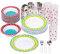 Betzold - 60-teiliges Kindergarten-Geschirr-Set - Teller, Becher, Besteck für 10 Kinder