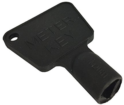 Meter Box Keys - 2 Pack Black