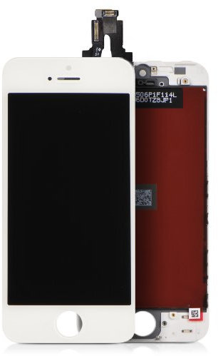 DONZO® komplett Display für Apple iPhone 5S bestehend aus Touchscreen & Digitizer - weiß