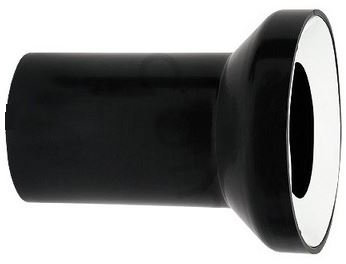 190mm Long Black Straight Soil Pipe Wc Toilet Waste Water Pan Connector