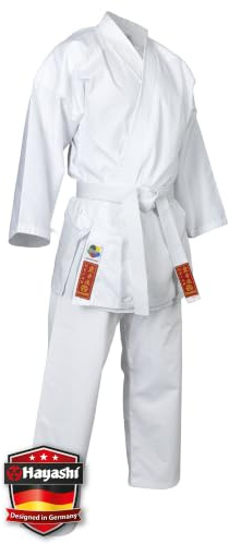 Hayashi Karate-Gi HEIAN | Karateuniform weiß | Anfänger Karateanzug | ab 110 cm