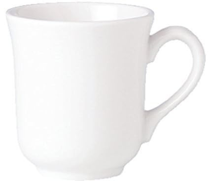 Steelite Simplicity White Mug - 10oz. Box quantity 36. | Vitrified design ensures exceptional chip resistance for busy catering, restaurant, and hotel beverage service.