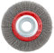 Bellota 50810-15025l - Cepillo industrial circular de acero inoxidable, 25 mm longitud y diámetro de 150 mm, eliminar óxidos, pinturas y rebabas
