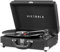Victrola Giradischi a 3 velocità con Bluetooth, stile vintage, a valigetta, colore nero