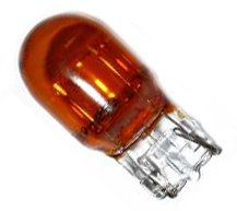 Automotive 501 Bulb WY5W Amber Car Bulbs Side Indicator Repeater Light 501A 12V 5W W2.1x9.5D Capless - Box of 10