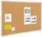 Bi-Office Korktafel / Pinnwand mit Holzrahmen- 5 Größen wählbar - 60 x 45 cm