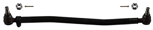 febi bilstein 03932 Drag Link with castle nuts and cotter pins, from steering gear to 1st front axle, pack of one