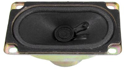 sourcing map 3.5 x 2 Rectangle Shape Aluminum Internal Speaker Loudspeaker 8 Ohm 5W