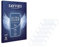 Savvies 6 Stück Schutzfolie für Sony Playstation PS Vita Slim (Rückseite) Displayschutz-Folie Ultra-Transparent
