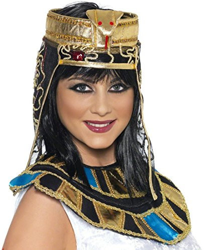 NET TOYS Cleopatra Kopfschmuck Ägypterin Schlangenschmuck Kopf Schmuck Ägypten Kostüm Zubehör
