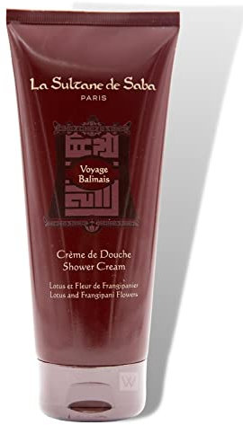 La Sultane de Saba 3760092239128 Shower Cream Lotus and Frangipani Flower 200 ml
