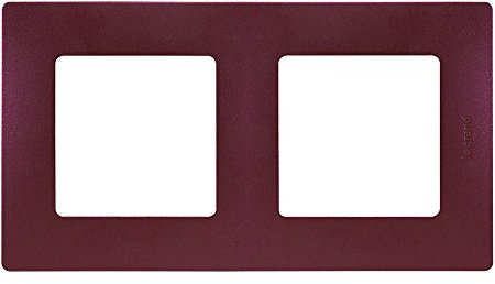 Legrand LEG96717 Niloé - Toma de corriente (2 orificios), color lila