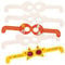 Baker Ross ET608 Ross Blanko-Pappformen „Brille für Kinder zum Bemalen, Dekorieren und Gestalten zum Fasching & Karneval - (12 Stück), Weiß, 35 cm