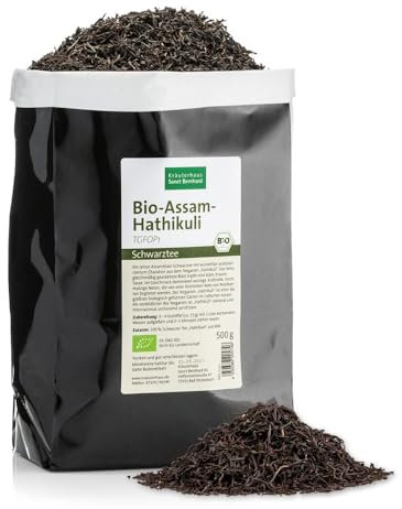 Sanct Bernhard Bio-Assam Hathikuli Schwarztee 500 g
