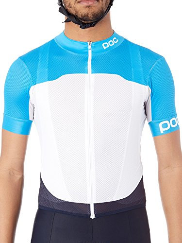 POC Herren Raceday Sport Climber Jersey, Mehrfarbig (Garminium Blue/Hydrogen White), XL