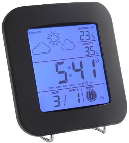Clip Sonic Technology SL249 Station météo Noir