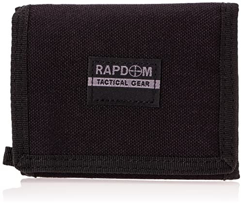 RAPDOM Taktische Geldbörse, Schwarz