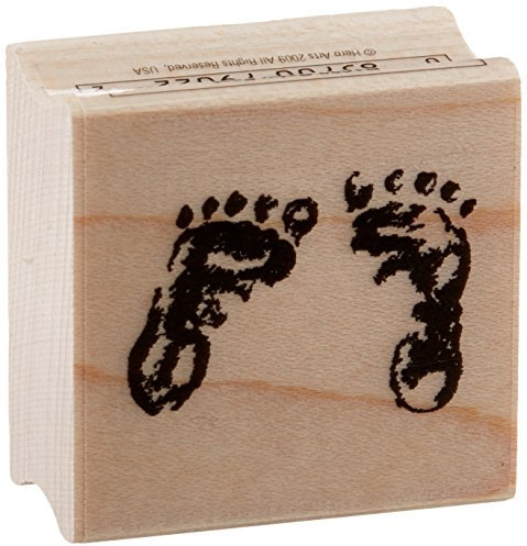 Hero Arts Baby Füße Woodblock Stempel