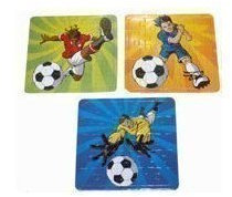 Henbrandt 12 x Mini Football Jigsaw Puzzles - Party Bag Fillers
