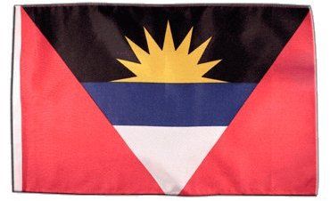 Fahne Flagge Antigua Barbuda 30 x45 cm