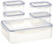 Camp 4 Frischhaltedosen 5er-Set, transparent, 94051