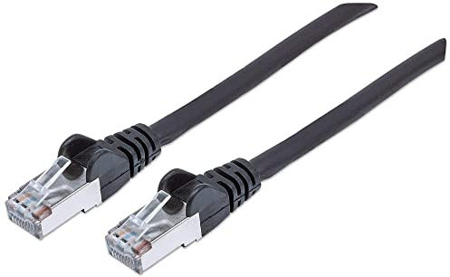 Intellinet 735391 Netzwerkkabel Cat6 SFTP LS0H Kupfer RJ-45 Stecker auf RJ-45 Stecker 2 m schwarz