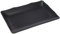 LACOR Piatto rettangolare in melamina, colore: nero 25 x 17 x 3 cm