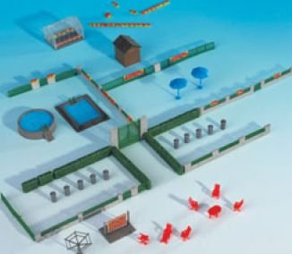 Kibri 8333 - Ausgestaltungsset Rund ums Haus