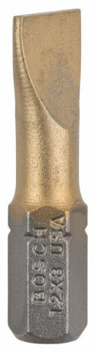 BOSCH 2607001495 Bits 3 St. LS-Bits 1.2 x 8.0 Ma x Grip 25 mm