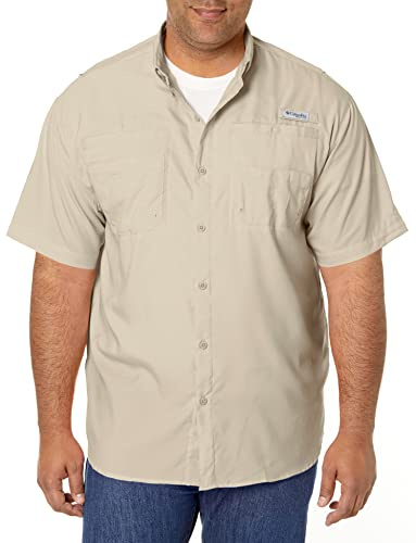 Columbia Men's PFG Tamiami II Short Sleeve Sun Protection Fishing Shirt