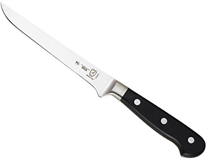 Mercer Culinary M23560 Renaissance 6-Inch Stainless Steel Forged Flexible Boning Knife, Black