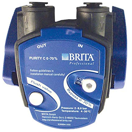 Brita Purity C Filterkopf 0-70%, Anschlüsse für John Guest 8 mm
