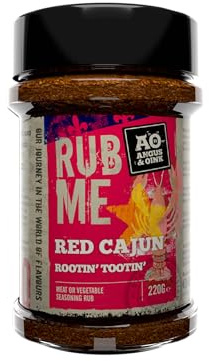 Angus & Oink | Red Cajun BBQ Seasoning | Bold Louisiana Flavours | 220g