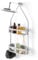 Umbra Flex Duschablage, Duschregal, Duschcaddy, Duschdiener, 65.5 x 33.4 x 10.3 cm, Grau