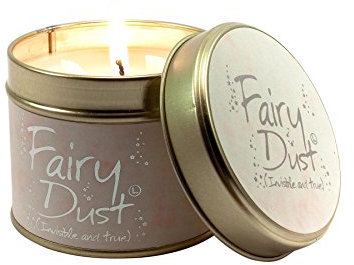 Lily-Flame Fairy Dust Tin Candle