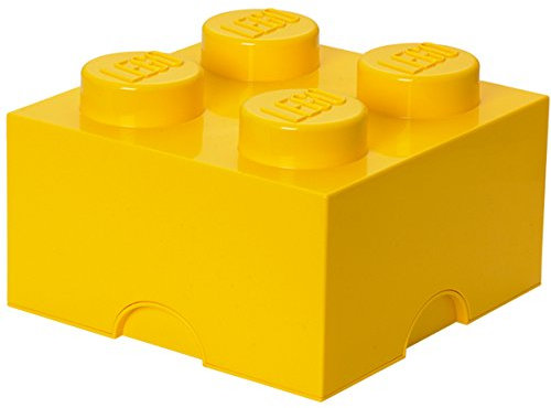 Room Copenhagen RC40031732 Lego Storage Brick 4er, gelb