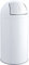 helit H2401405 - Push-Abfallbehälter „the dome“ 50 L, weiß